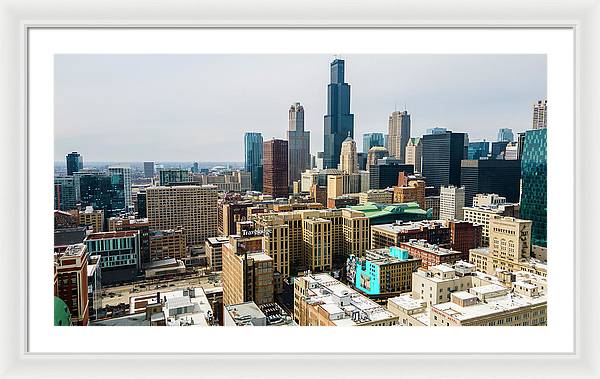 Chicago Skyline Summer 2023 - Framed Print