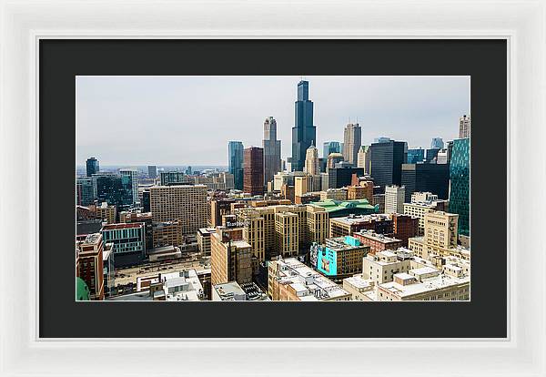 Chicago Skyline Summer 2023 - Framed Print