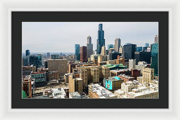 Chicago Skyline Summer 2023 - Framed Print