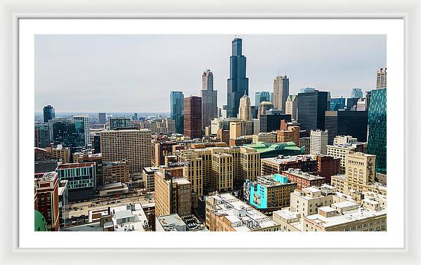 Chicago Skyline Summer 2023 - Framed Print