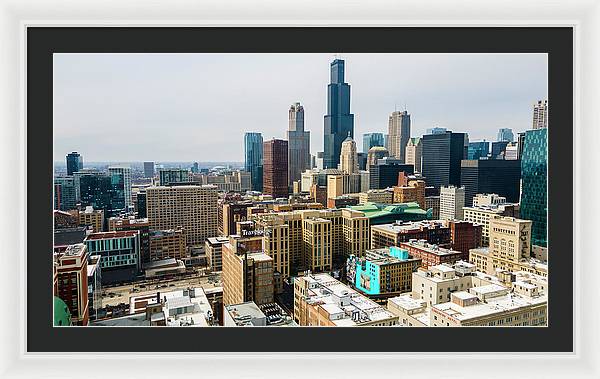 Chicago Skyline Summer 2023 - Framed Print