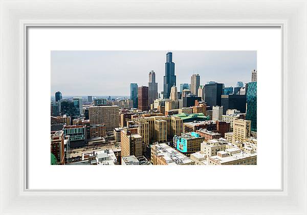 Chicago Skyline Summer 2023 - Framed Print