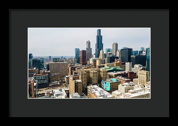 Chicago Skyline Summer 2023 - Framed Print