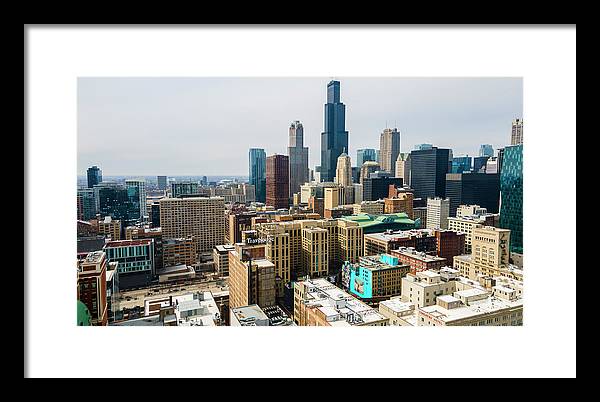 Chicago Skyline Summer 2023 - Framed Print