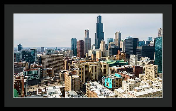 Chicago Skyline Summer 2023 - Framed Print