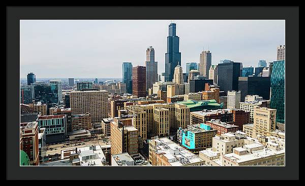 Chicago Skyline Summer 2023 - Framed Print