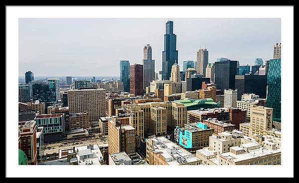 Chicago Skyline Summer 2023 - Framed Print