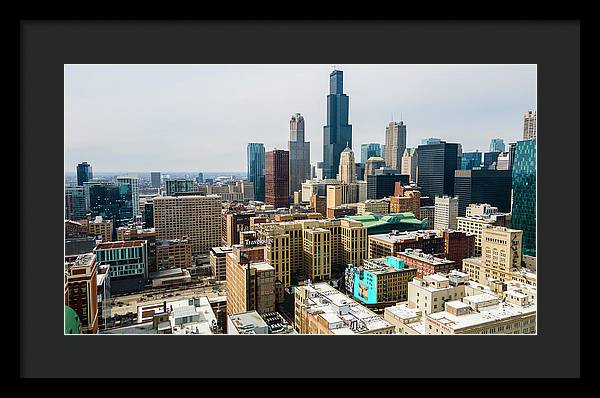 Chicago Skyline Summer 2023 - Framed Print