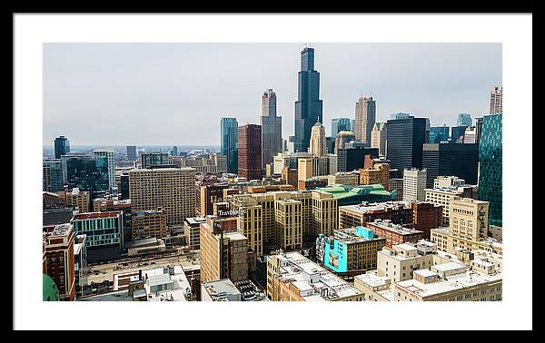 Chicago Skyline Summer 2023 - Framed Print