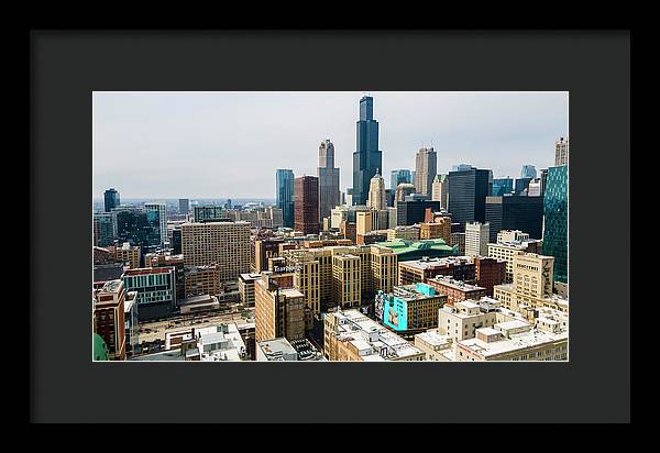 Chicago Skyline Summer 2023 - Framed Print