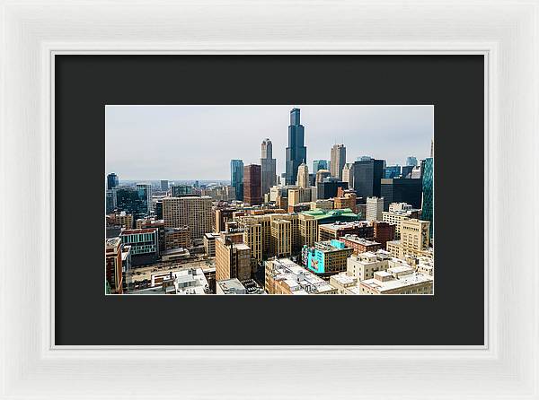 Chicago Skyline Summer 2023 - Framed Print