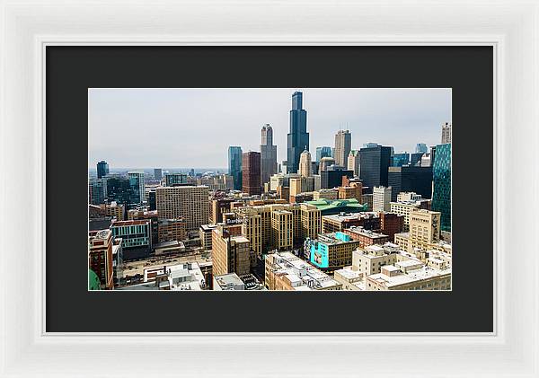 Chicago Skyline Summer 2023 - Framed Print