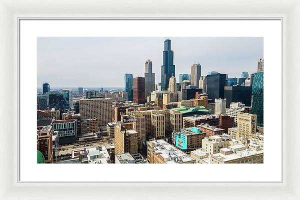 Chicago Skyline Summer 2023 - Framed Print