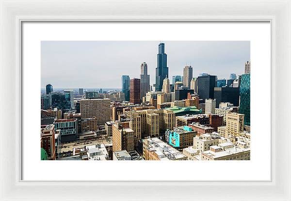 Chicago Skyline Summer 2023 - Framed Print