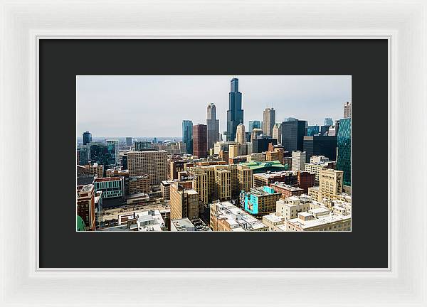 Chicago Skyline Summer 2023 - Framed Print