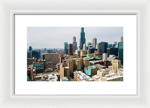 Chicago Skyline Summer 2023 - Framed Print