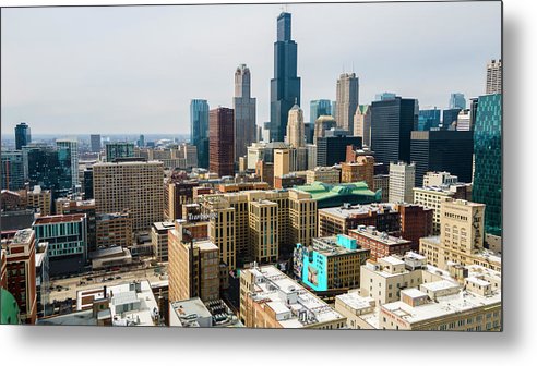 Chicago Skyline Summer 2023 - Metal Print