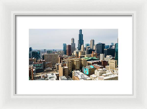 Chicago Skyline Summer 2023 - Framed Print