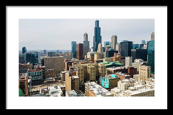 Chicago Skyline Summer 2023 - Framed Print