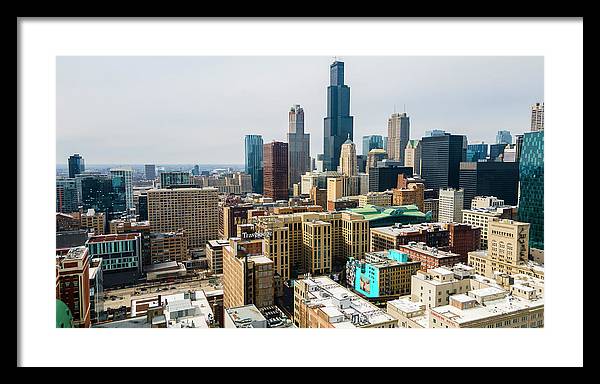 Chicago Skyline Summer 2023 - Framed Print