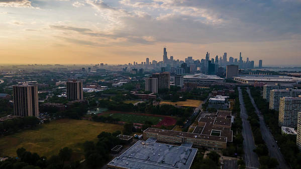 Chicago Skyline Summer - Art Print