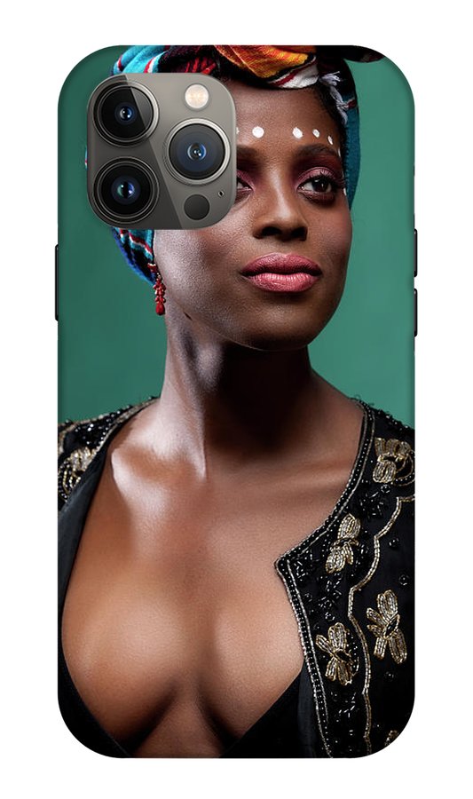 classic African beauty 2 - Phone Case