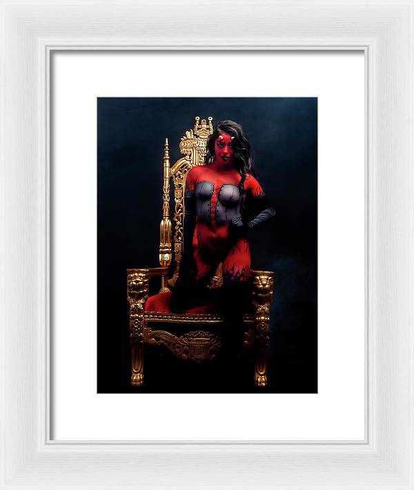 Devils Dreams 2 - Framed Print