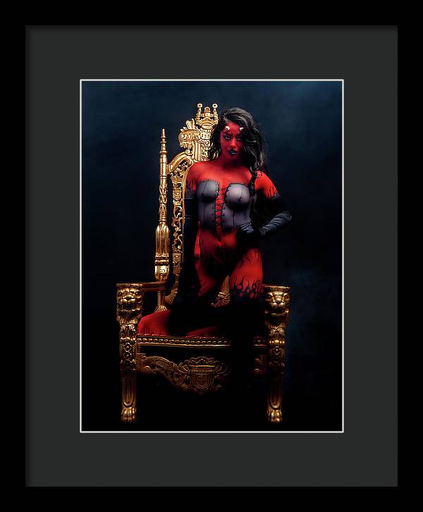 Devils Dreams 2 - Framed Print