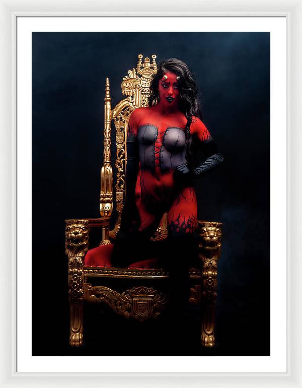 Devils Dreams 2 - Framed Print