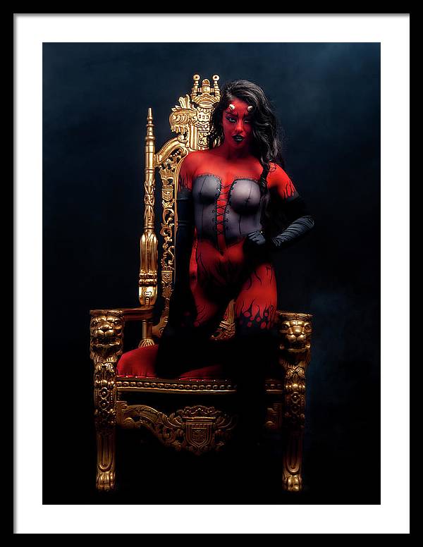 Devils Dreams 2 - Framed Print