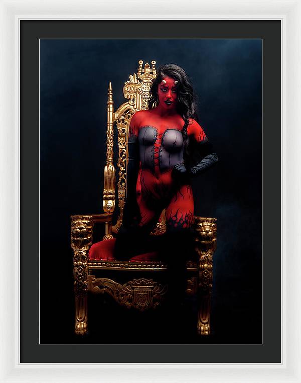 Devils Dreams 2 - Framed Print