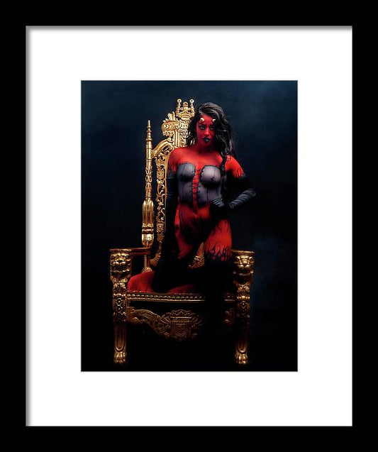 Devils Dreams 2 - Framed Print