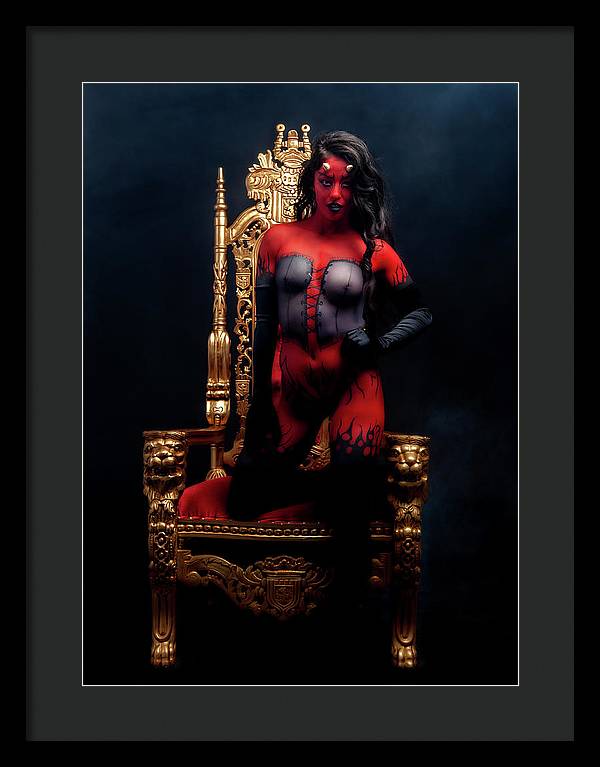 Devils Dreams 2 - Framed Print