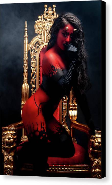 Devils Dreams 3 - Canvas Print