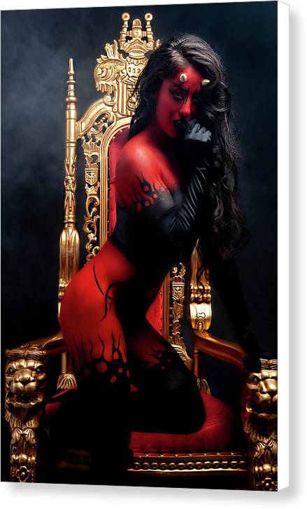 Devils Dreams 3 - Canvas Print