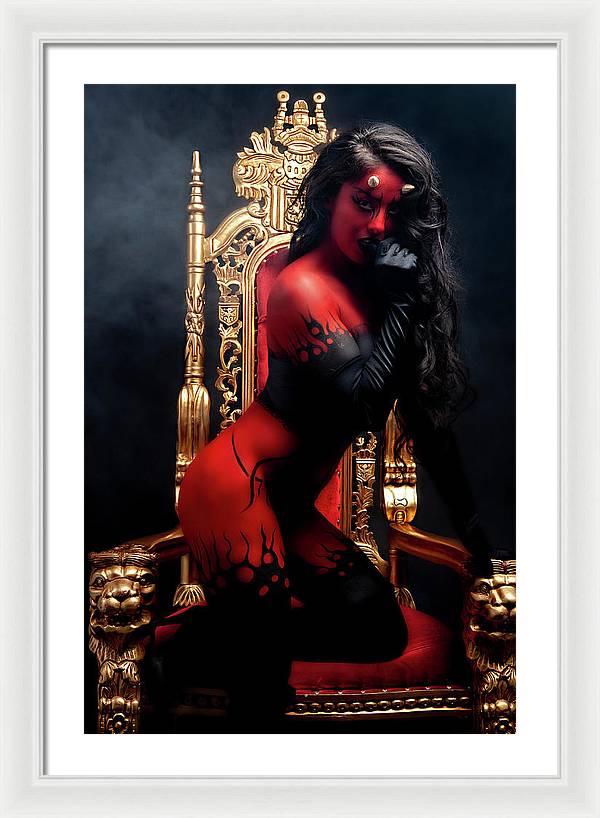 Devils Dreams 3 - Framed Print