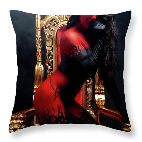 Devils Dreams 3 - Throw Pillow