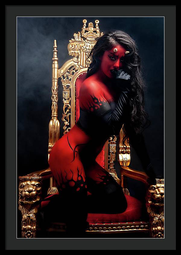 Devils Dreams 3 - Framed Print