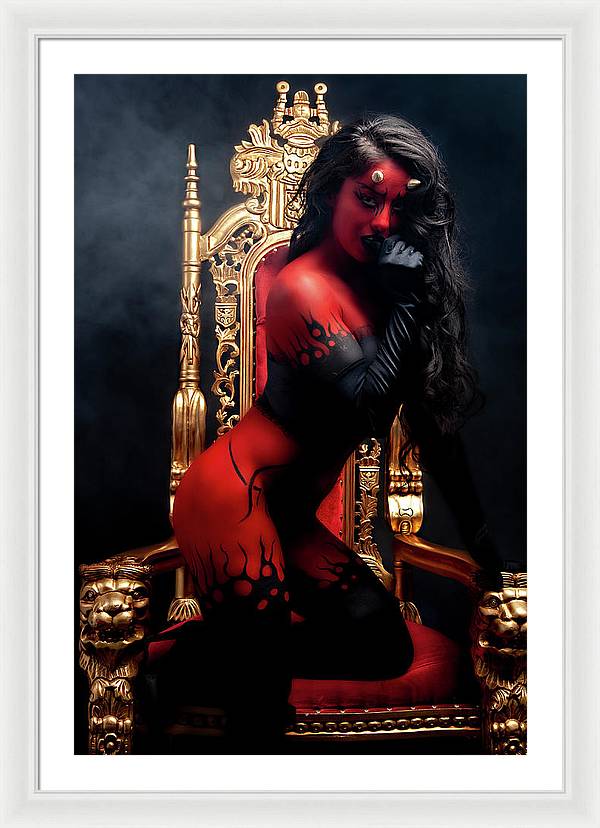 Devils Dreams 3 - Framed Print