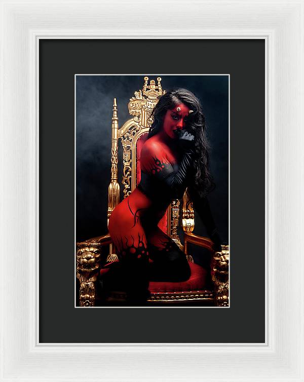 Devils Dreams 3 - Framed Print