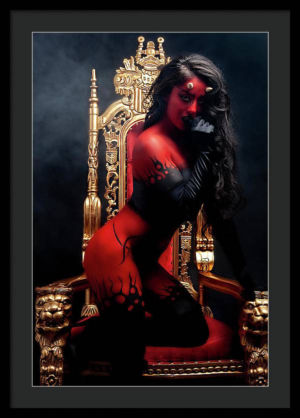 Devils Dreams 3 - Framed Print