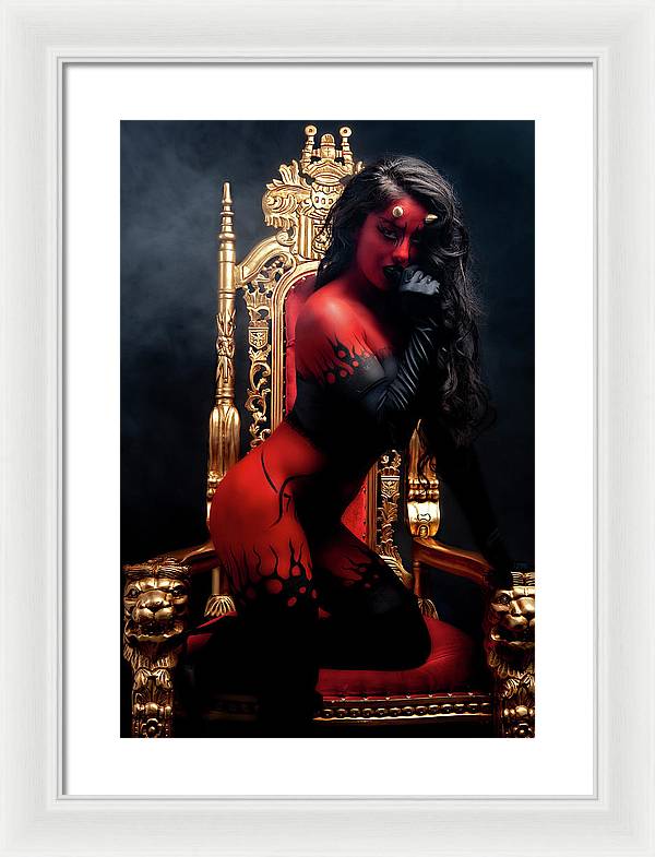 Devils Dreams 3 - Framed Print