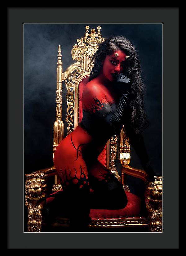 Devils Dreams 3 - Framed Print