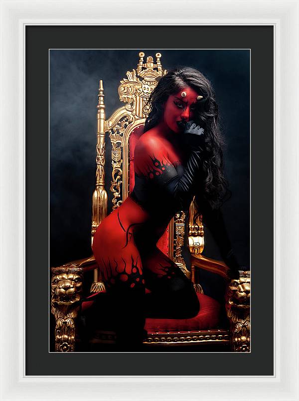 Devils Dreams 3 - Framed Print