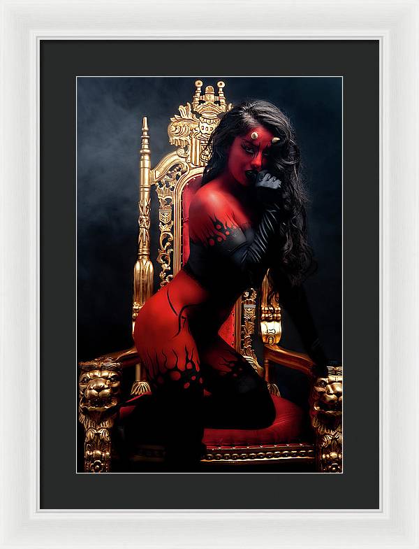 Devils Dreams 3 - Framed Print