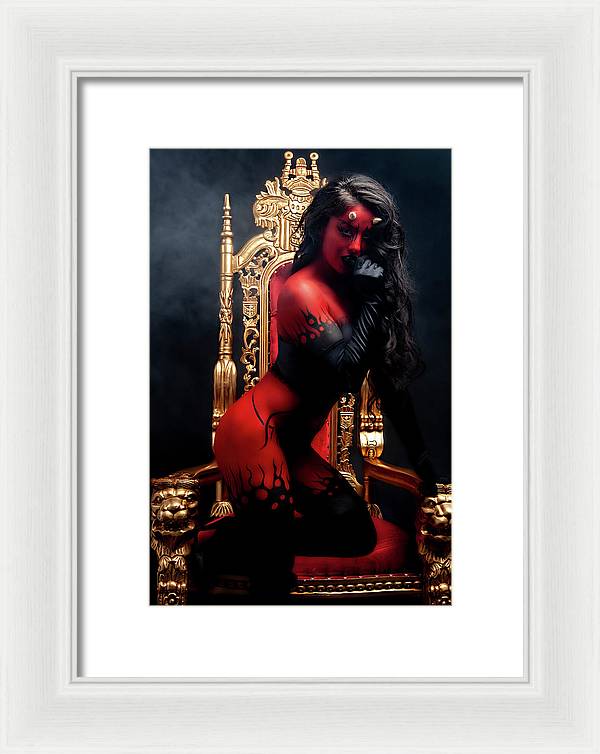 Devils Dreams 3 - Framed Print