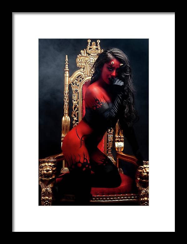 Devils Dreams 3 - Framed Print