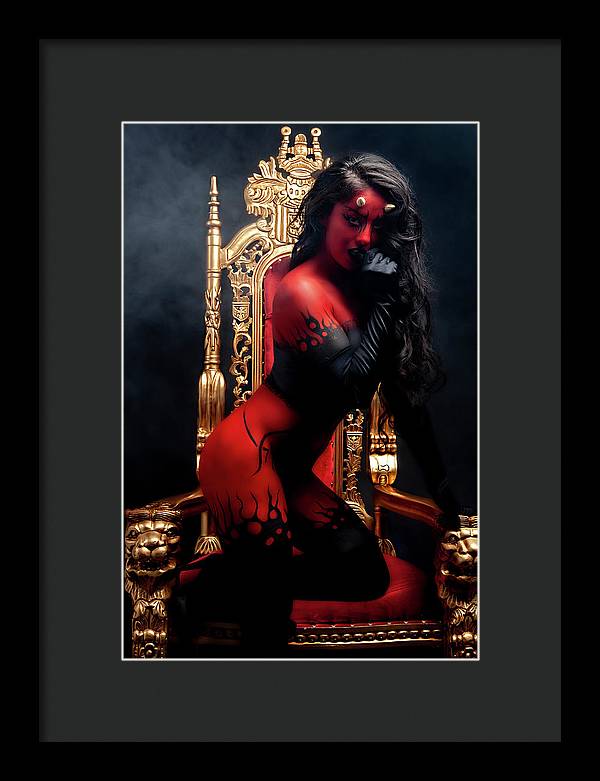 Devils Dreams 3 - Framed Print