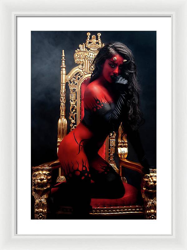 Devils Dreams 3 - Framed Print