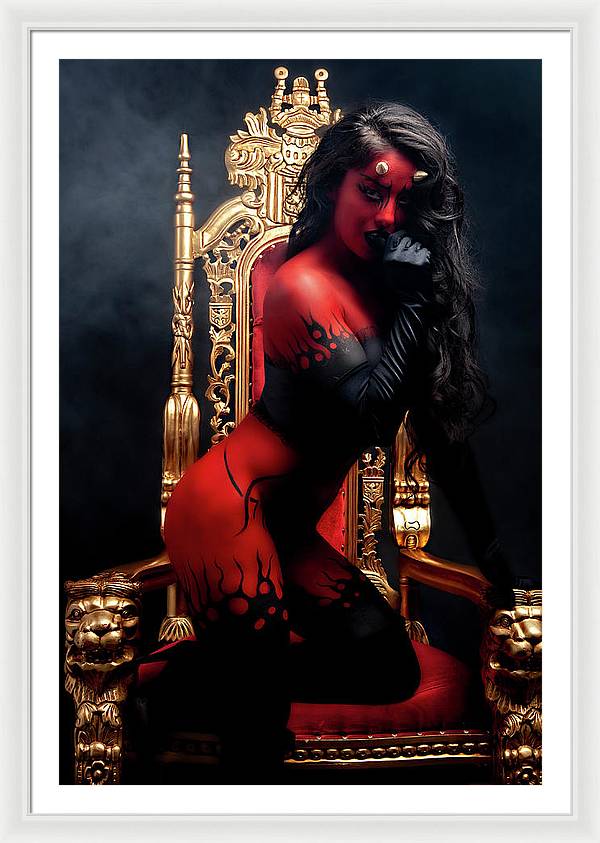 Devils Dreams 3 - Framed Print